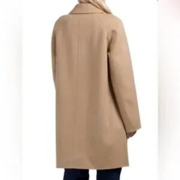 THEORY  NEW CAMEL  Wool Coat - Picture 2 of 6